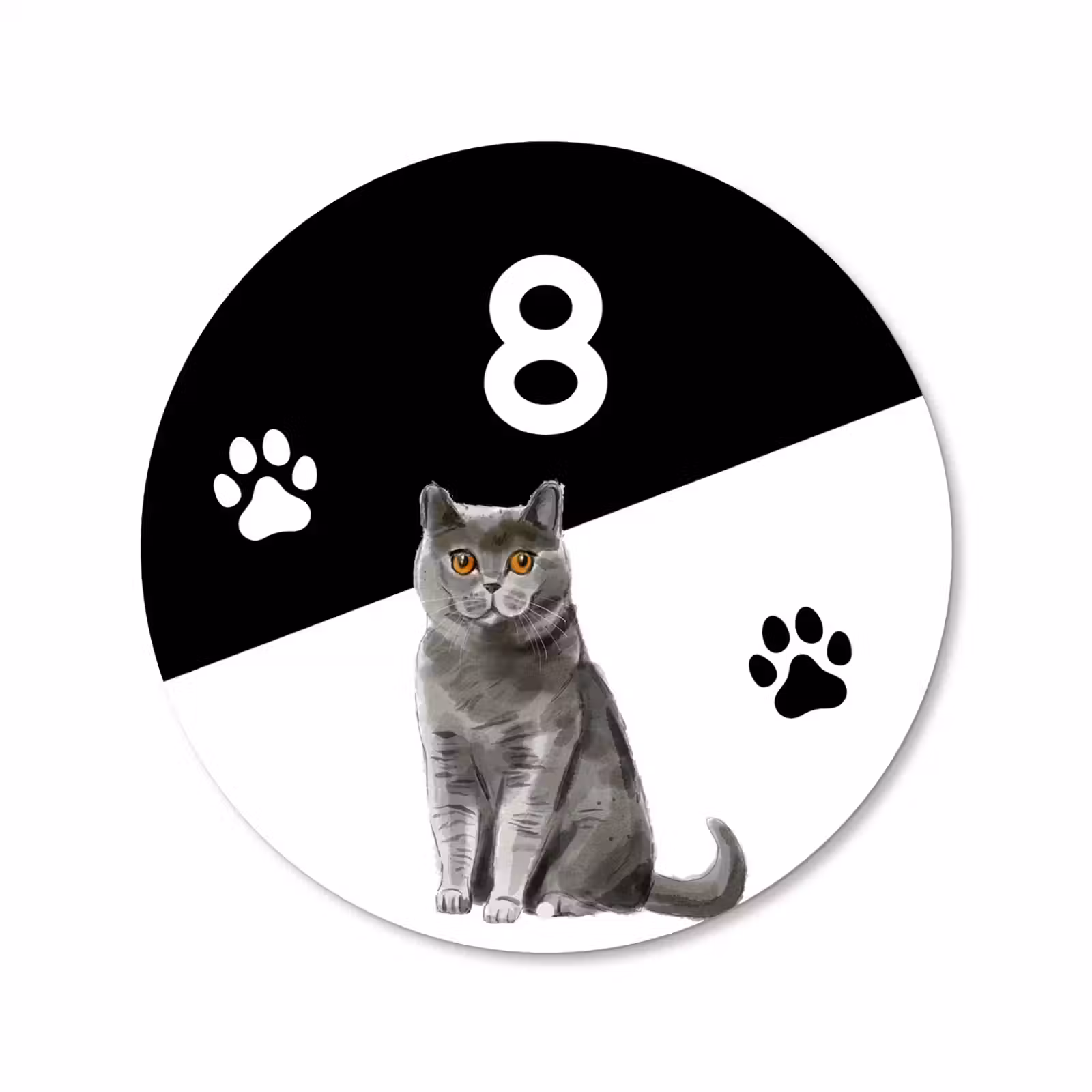 Naambord katten — 1
