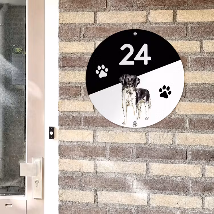 Naambord honden — 3