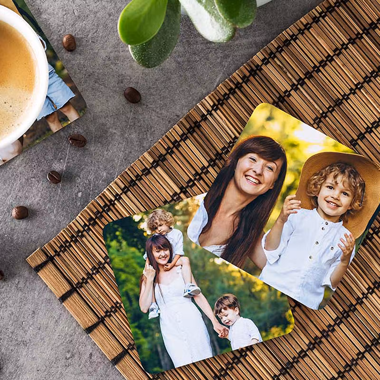 Onderzetters met foto — 1