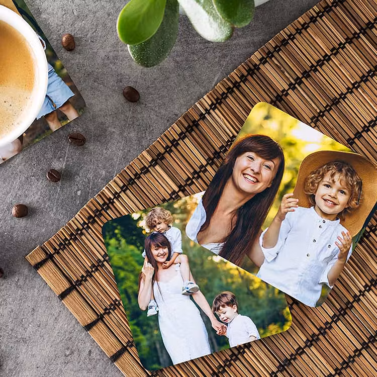 Onderzetters met foto — 1